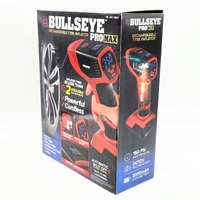 Bullseye Pro Max Deluxe Tire Inflator Portable Air Compressor Red