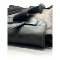 Louis Vuitton Macassar Palk Backpack Monogram Brown Canvas "Heavy Wear"