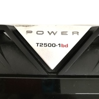 Rockford Fosgate T2500-1bdCP 2500W Mono Car Amplifier