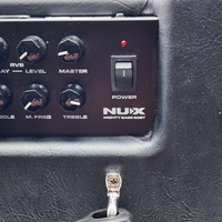 NUX Mighty Bass 50BT 50W Portable Bass Amp 6.5 Inch Speaker Bluetooth USB