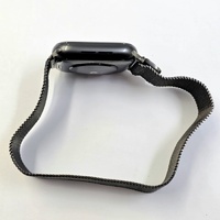 Apple Watch SE 44mm GPS + Cellular Midnight Aluminum Case Milanese Loop Band