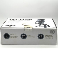 Rode NT-USB Condenser Studio Quality USB Microphone with Pop Filter