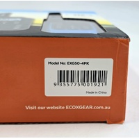 Ecoxgear 4 Pack Handheld Radio EXG50-4PK UHF CB Handheld Radio