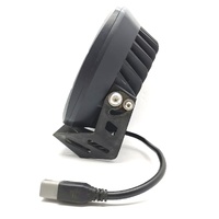 Dual LED Driving Lights Projector Lens Waterproof Car Offroad