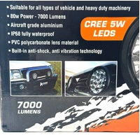 Korr HK80/700 80W LED Driving Light 7000 Lumens IP68 9-30V Heavy Duty