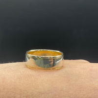 Mens 9ct Yellow Gold Wedding Band Ring