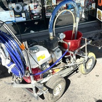 Atomex LM‑70G Single Gun Line Marking Machine 6HP Honda GX‑200 3300 PSI