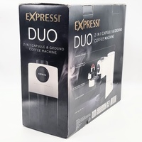 Expressi Duo 2 in 1 Capsule and Ground Coffee Machine Matte White KM-C0520