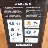 Aqua Marina Coral 10'2" Inflatable Paddle Board - BT-22COP All-Around SUP Kit