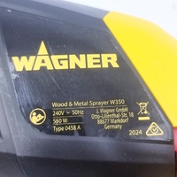 Wagner Spray Gun W350 Wood & Metal Sprayer (550W) High-Performance 