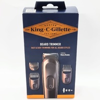 King C. Gillette Beard Trimmer with 3 Interchangeable Combs
