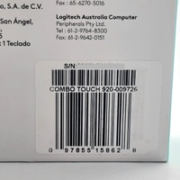 Logitech Combo Touch Backlit Detachable Keyboard Case for iPad 7th 8th 9th Gen