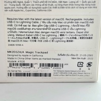 Apple Magic Trackpad Lightning MK2D3ZA/A A1535 Multi-Touch with and Manual