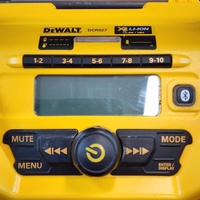 DeWalt DCR027 XR Bluetooth DAB+ FM Worksite Radio with USB Charger