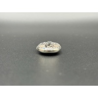 Ladies 925 Sterling Silver Oval Locket Pendant
