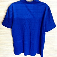 Tommy Hilfiger Jacquard Striped Polo Shirt Regular Fit Men's Size M Classic Casual Designer Top