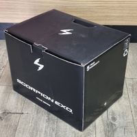 Scorpion EXO-R1 Evo Onyx Air Solid Black Motorbike Helmet Size 2XL