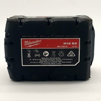 Milwaukee M18 18V RedLithium-Ion 5.0Ah Extended Capacity Battery Pack M18B5