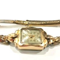Cyma Vintage Ladies Watch 9ct Rolled Gold Handley Manual Wind