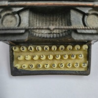 Antique Metal Renington Typewriter Pencil Sharpener Vintage Desk Collectible Decor