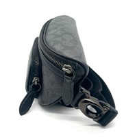 Coach Beck Belt Bag in Signature Canvas CK968 CHR Charcoal Black