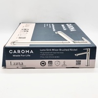 Caroma Luna Collection Brushed Nickel Sink Mixer Tap 68188BN4AF