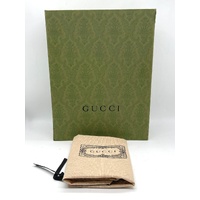 Gucci Jackie 1961 Small GG Supreme Shoulder Bag Beige Ebony