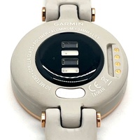Garmin Lily Sport Edition Smartwatch in Rose Gold with Light Sand Silicone Band