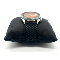 Seiko 5 Sports GMT 4R34-00A0 Automatic Orange Dial Mens Watch