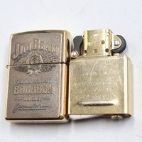 Zippo Jim Beam Windproof Pocket Lighter Refillable Metal Collectible Cigarette Lighter