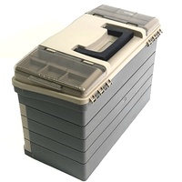 Plano 4 Drawer Tackle Box Top Compartment Lockable Tool Organizer