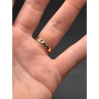 Ladies 9ct Yellow Gold Diamond Cluster Ring