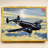 PM Model Beechcraft C-45 Expeditor 1:72 Scale Aircraft Model Kit Military Transport Plane