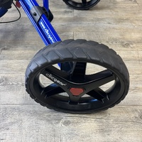 Clicgear Model 3.5+ Blue Foldable 3 Wheel Golf Push Cart Buggy