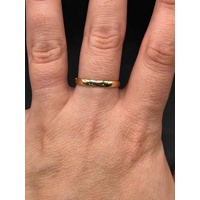 Unisex 9ct Yellow Gold Plain Wedding Band Ring