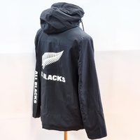 Fashion New Jersey Black Large Vogue Style Collection All Blacks Hood Jacket