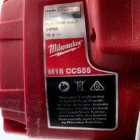Milwaukee M18CCS55 18V Li-Ion Cordless FUEL 165mm Circular Saw Skin Only