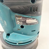 Makita DBO180 Li-Ion 18V 125mm Cordless Random Orbital Sander Skin Only