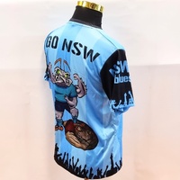 NSW Blues Supporter Shirt Size M State of Origin Rugby League Tee