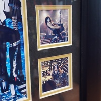 Limited Edition KISS Framed Photo Memorabilia Collage 72 of 500 58cm x 48cm