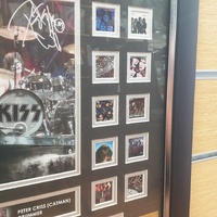 Limited Edition KISS Individually Signed Photo Frame 101 of 499 102cm x 50cm