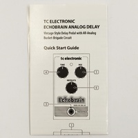 TC Electronic Echobrain Analog Delay Guitar Effects Pedal True Bypass Box