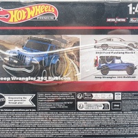 Hot Wheels Premium 1:43 Jeep Wrangler 392 Rubicon Blue Diecast HMD41