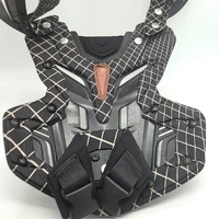 EVS Youth Motocross Chest Protector Roost Guard Black Medium M MTS 110801