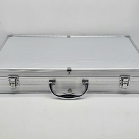 30pc Stainless Steel BBQ Grill Tool Set Utensils Kit Silver Hard Case