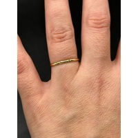 Ladies 18ct Yellow Gold Dante Band Ring