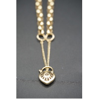Ladies 9ct Yellow Gold Oval Belcher Link Bracelet