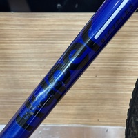 Mammoth Hyper Fat Bike 26in Blue BMX Style Single Speed Disc Brake Pegs
