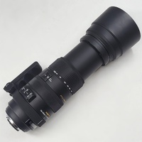 Sigma 120-400mm 1:4.5-5.6 DG APO OS HSM Telephoto Zoom Lens + Hood Tripod Collar