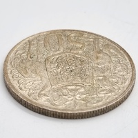1966 Australia Round 50 Cent Coin Royal Australian Mint 80% Silver